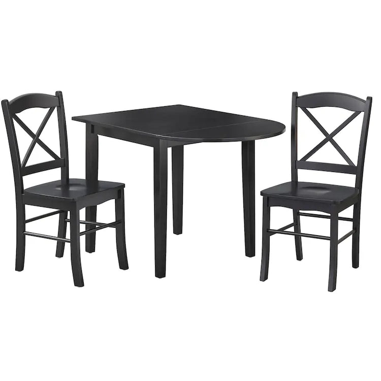 Simple Living Country Cottage Drop Leaf 3-Piece Dining Set