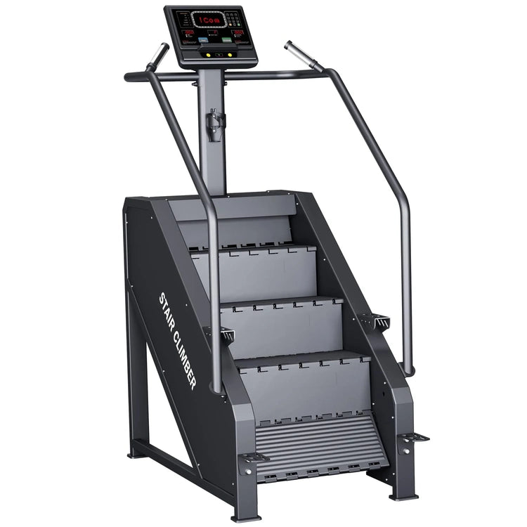 Stepper Machine, Stair Stepper with LED Screen, Commercial Grade Stair Climber, Fitness Equipment with 15 Resistance Levels, 451LBS