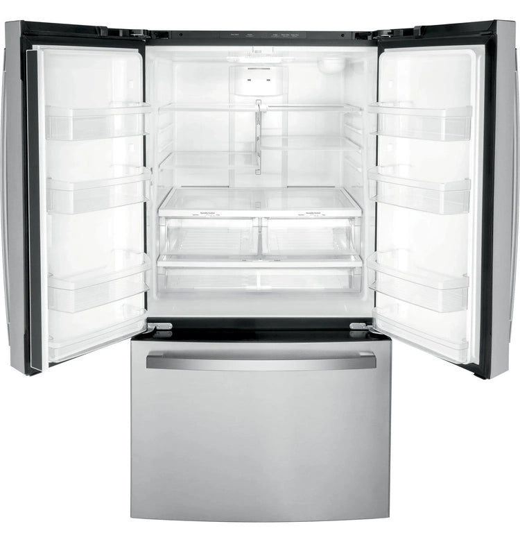 GE 27.0 Cu. Ft.. Fingerprint Resistant Stainless Steel French Door Refrigerator