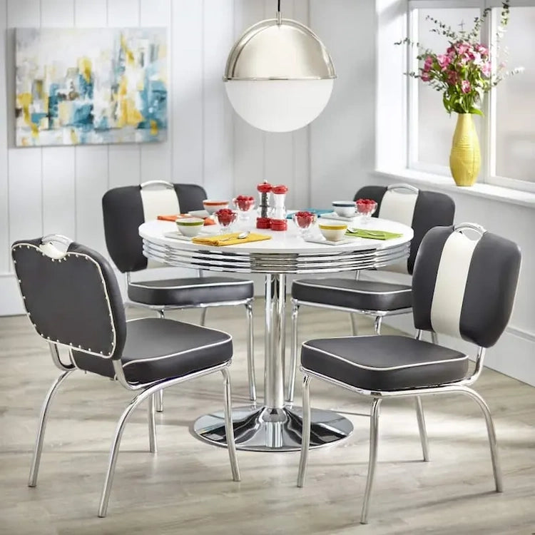 Simple Living Raleigh Retro 5-Piece Dining Set