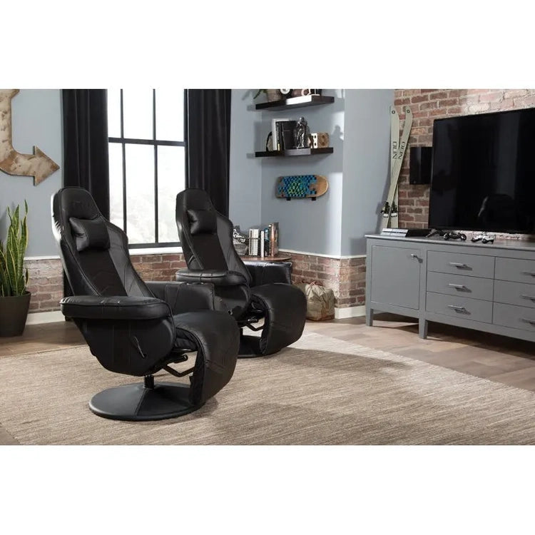 Gaming Recliner - Reclining Chair with Footrest