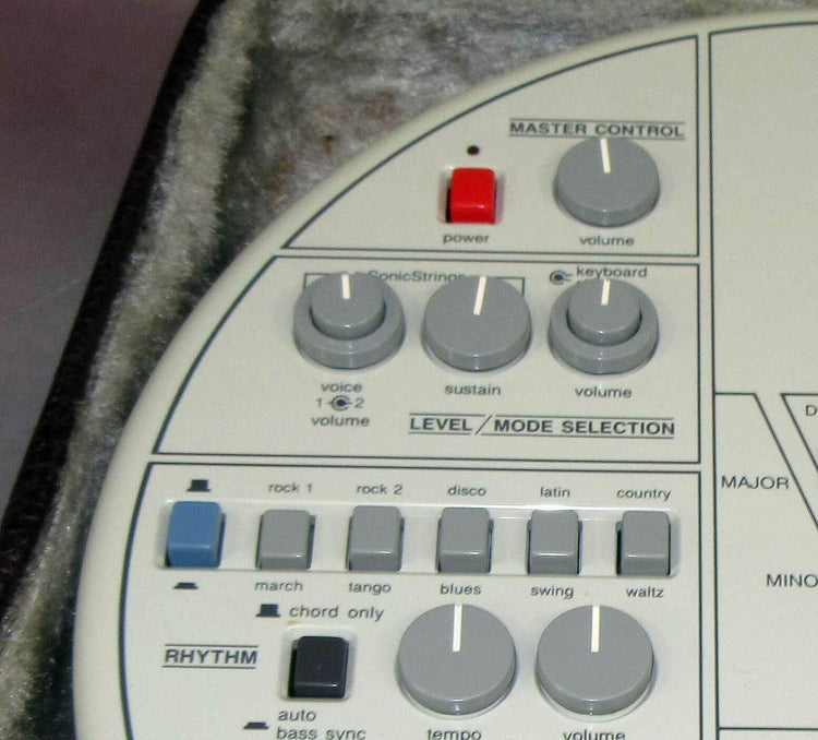 Suzuki Omnichord Om-84 System Two W/Hard Case Power Supply Manual