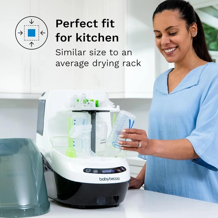 Baby Bottle Washer Pro - Bottle Washer, Sterilizer + Dryer - All in One Machine Cleans Bottles, Pump Parts, & Sippy Cups - Replaces Hand Washing