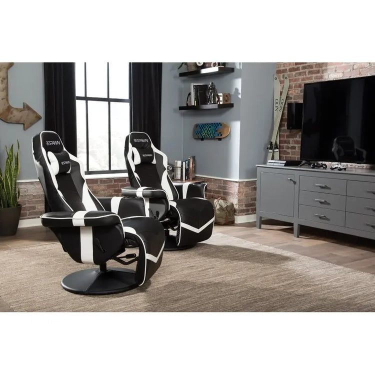 Gaming Recliner - Reclining Chair with Footrest