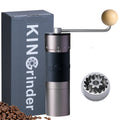 Kingrinder K6 Manual Hand Coffee Grinder with Straight Handle