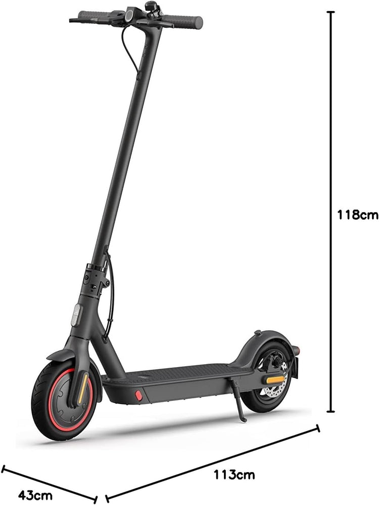 Xiaomi E-Scooter with German Road Legal (Max 20 Km/H, up to 70 Km Range & 25 Percent Incline, Pneumatic Tyres, Dual Brakes, Display, Aluminium Body