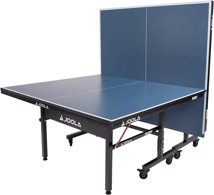Inside Professional Mdf Indoor Ping Pong Table with Quick Clamp Table Tennis Net and Post Set - 10 Minute Easy Assembly - Tournament Quality
