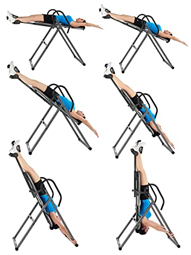 Health and Fitness ITX9600 Heavy Duty Inversion Table, Standard Ankle Holding System