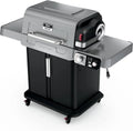 Ninja Flexflame, Grill and Smoker, Electric and Propane Grill, Roaster, BBQ Grill, 5-in-1 Cooking System, 3 Burner, Digital Control, Outdoor Cooking