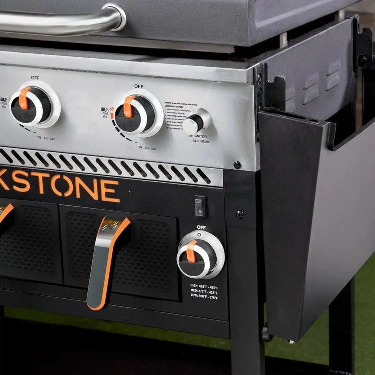 Sale Blackstone 2-Burner 28" Griddle with Electric Air Fryer and Hood