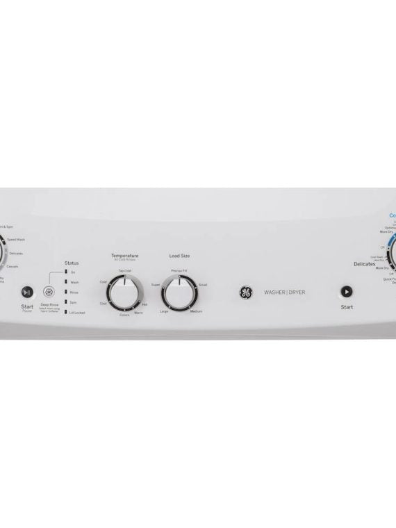 3.8 Cu. Ft.. Top Load Washer and 5.9 Cu. Ft.. Electric Dryer Laundry Center - White