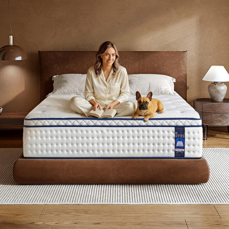 King Size 14-Inch Hybrid Mattress - Medium Firm Support