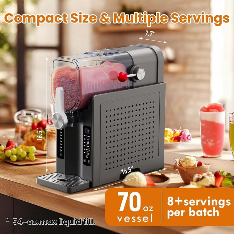 Soft Serve Ice Cream Machine, Slushy Machine for Home