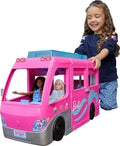 Playset, Toy Vehicle, Comes with 60 Accessories Including Furniture, Swimming Pool and 30-Inch Slide