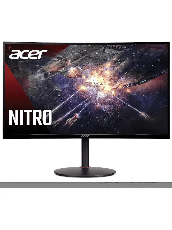 Acer Nitro XZ270 Xbmiipx 27" 1500R Curved Full HD (1920 X 1080) Va Zero-Frame Gaming Monitor with Adaptive Sync