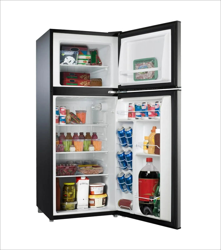 4.6. Cu. Ft. Two Door Mini Refrigerator with Freezer, Stainless Steel