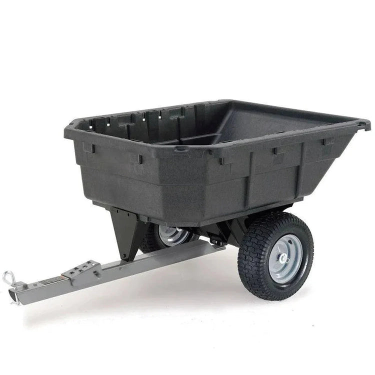 12.5 Cu. Ft.. 1000 Lb. Capacity Poly Swivel Dump Cart