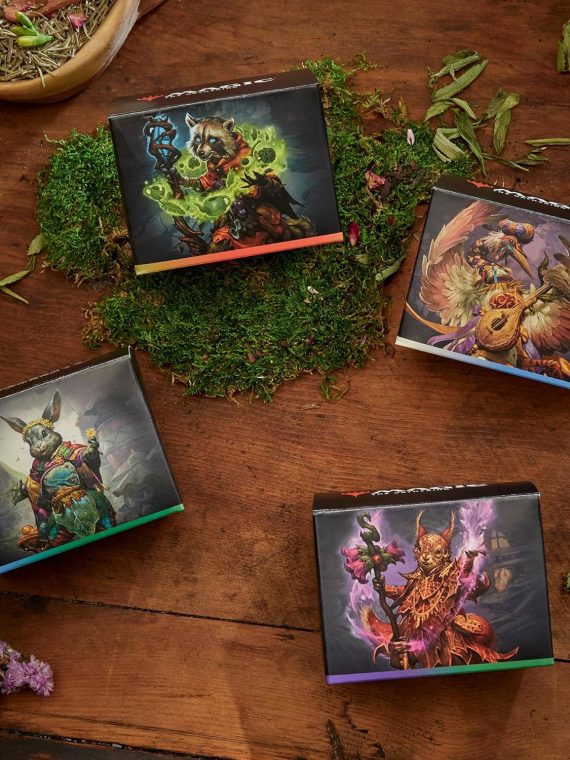 The Gathering Bloomburrow Commander Deck Bundle - Includes All 4 Decks (Animated Army Family Matters Peace Offering and Squirreled Away)