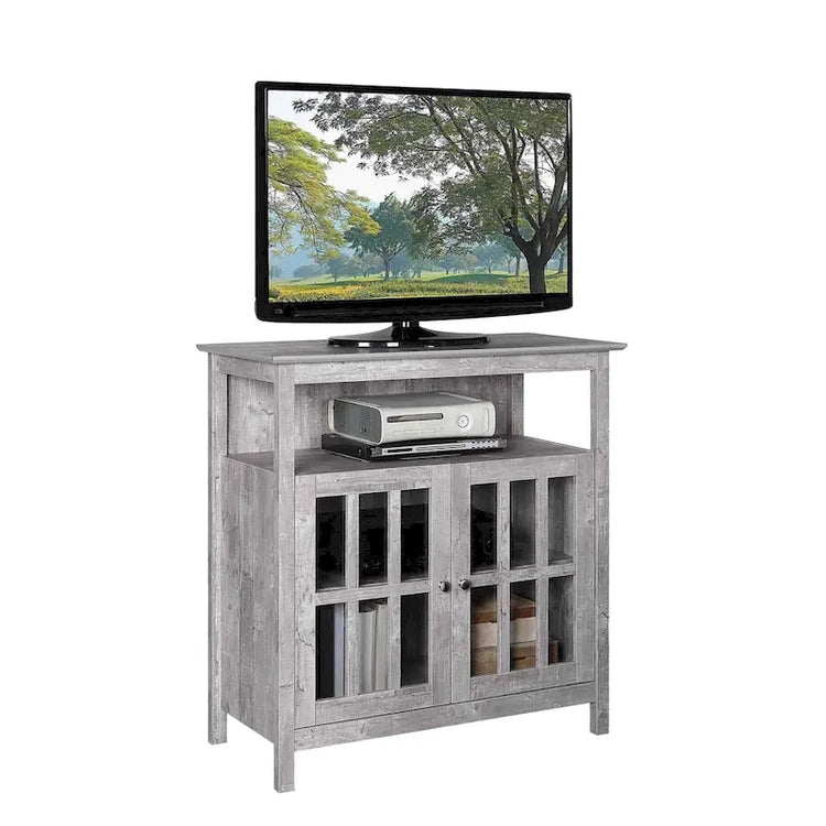 Convenience Concepts Big Sur Highboy 40 Inch TV Stand with Storage Cabinets