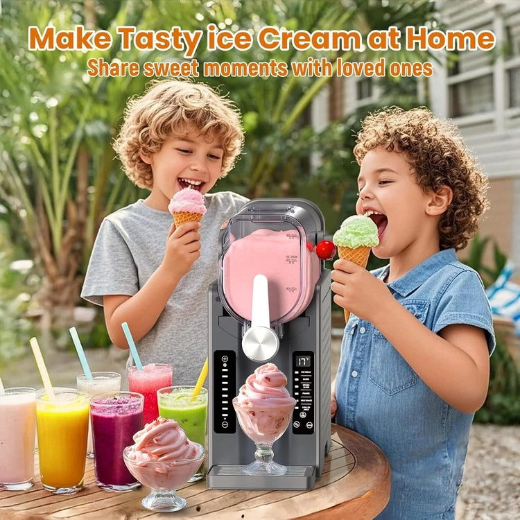 Soft Serve Ice Cream Machine, Slushy Machine for Home