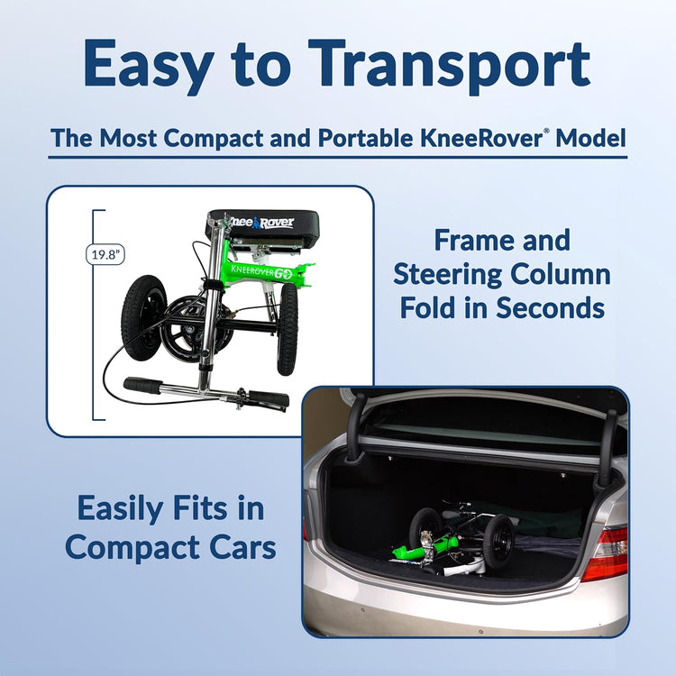 All Terrain Knee Scooter for Adults for Foot Surgery Heavy Duty Knee Walker for Broken Ankle Foot Injuries Recovery Leg Scooter Knee