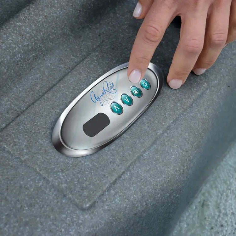Aquarest Spas, Jet Square Plug and Play Hot Tub with Ozonator