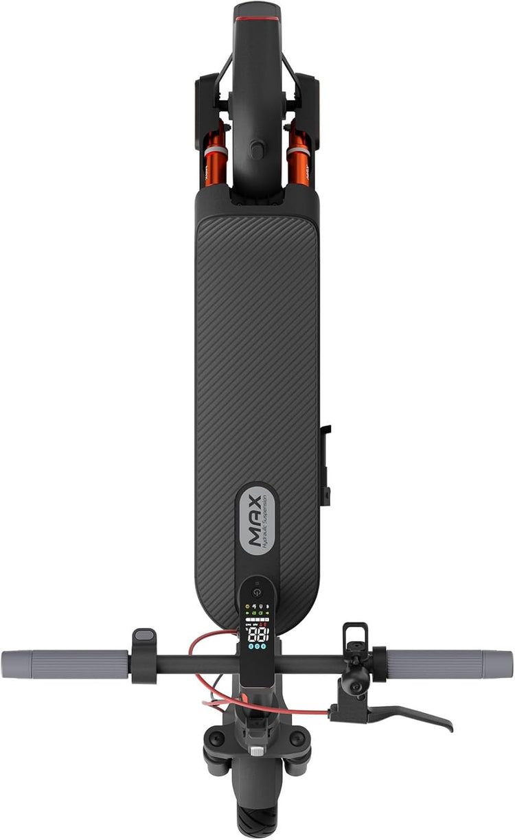 Xiaomi E-Scooter with German Road Legal (Max 20 Km/H, up to 70 Km Range & 25 Percent Incline, Pneumatic Tyres, Dual Brakes, Display, Aluminium Body