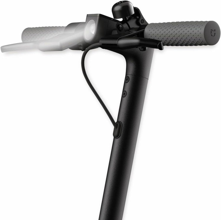Xiaomi E-Scooter with German Road Legal (Max 20 Km/H, up to 70 Km Range & 25 Percent Incline, Pneumatic Tyres, Dual Brakes, Display, Aluminium Body