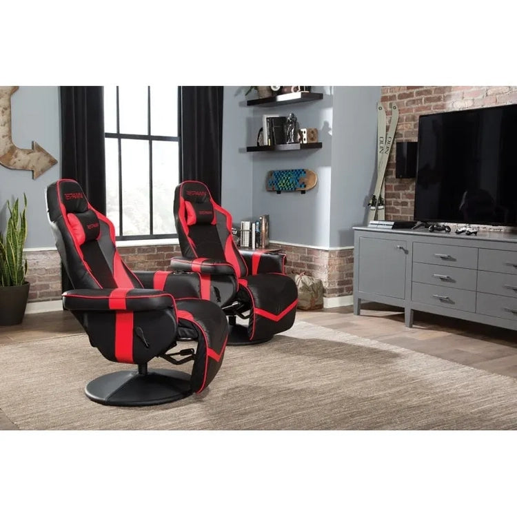 Gaming Recliner - Reclining Chair with Footrest