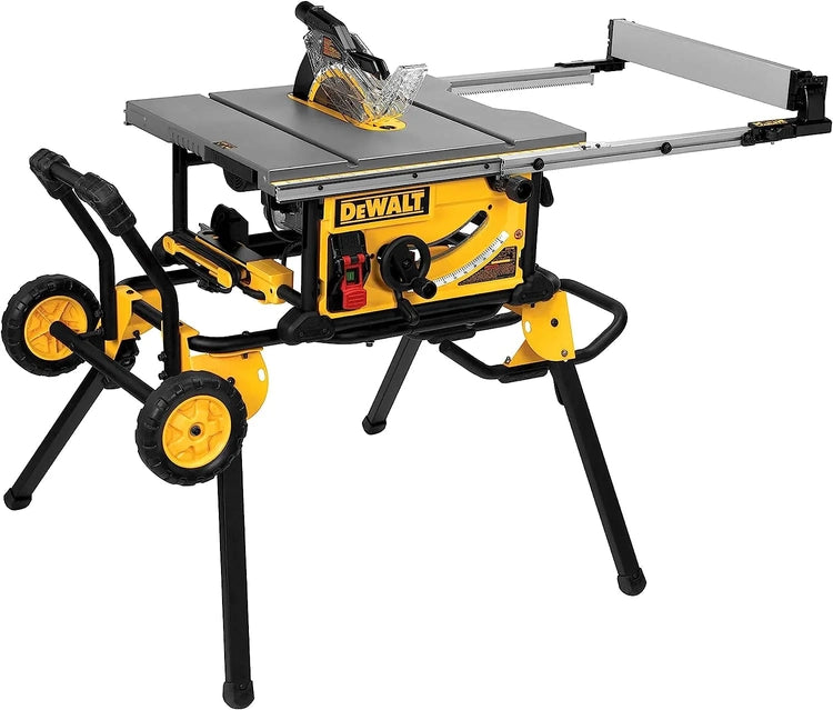 10 Inch Table Saw, 32-1/2 Inch Rip Capacity, 15 Amp Motor, with Rolling