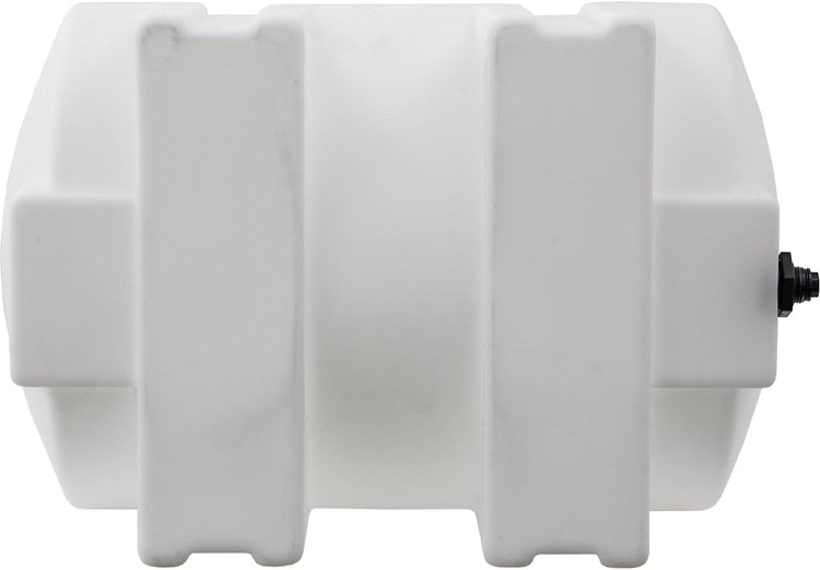 Horizontal Polyethylene Reservoir Water Tank with Legs, 550 Gallon, Made in the Usa, Poly Tank for Water and Non-Flammable Liquids