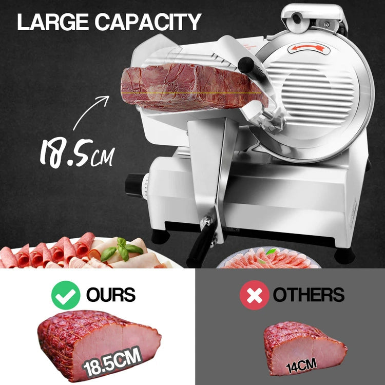 Eurochef Commercial 10 Meat Slicer Food Cutting Machine Electric Deli Shaver
