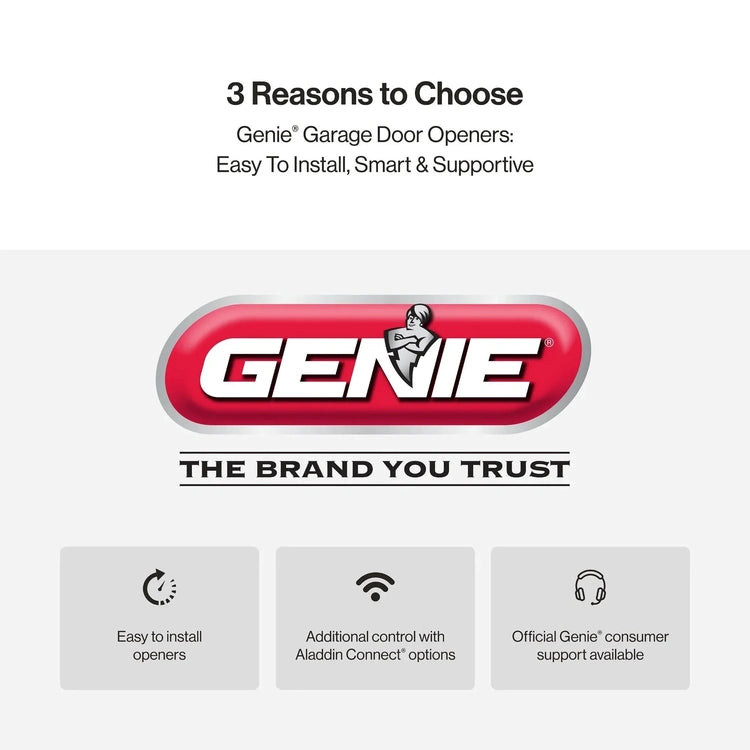 Chain Drive 750 3/4 Hpc Garage Door Opener W/Battery Backup - Heavy Duty