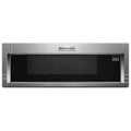 Kitchenaid 30-Inch Low Profile Microwave Hood, 1000W, Stainless Steel, Dual LED, 4-Speed Ventilation