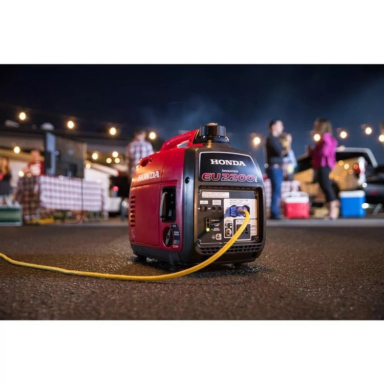EU2200i 2200-Watt Portable Inverter Generator - Ultra-Quiet, Fuel-Efficient, Lightweight Power for Home, Camping & Tailgating