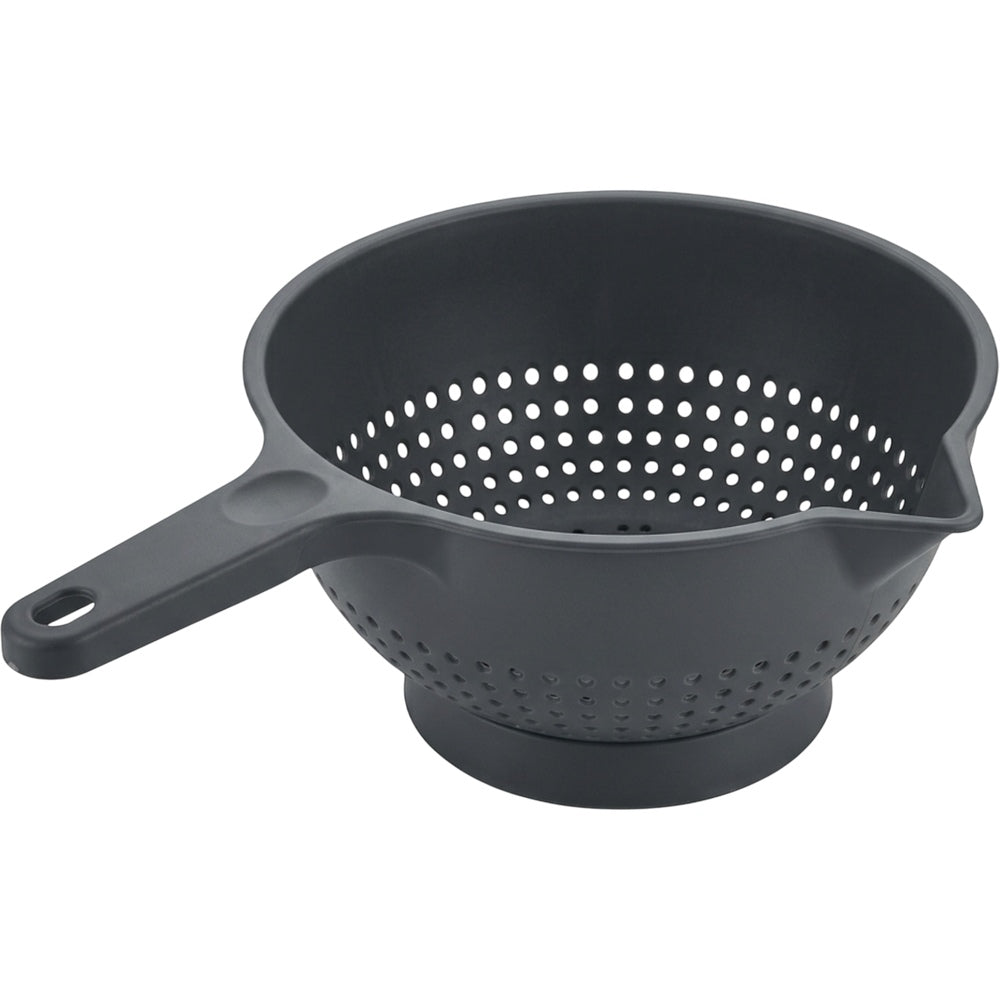 Blont Handled Pour Colander 2.8 L Charcoal - Product view