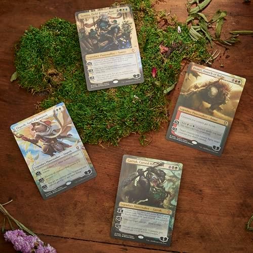 The Gathering Bloomburrow Commander Deck Bundle - Includes All 4 Decks (Animated Army Family Matters Peace Offering and Squirreled Away)