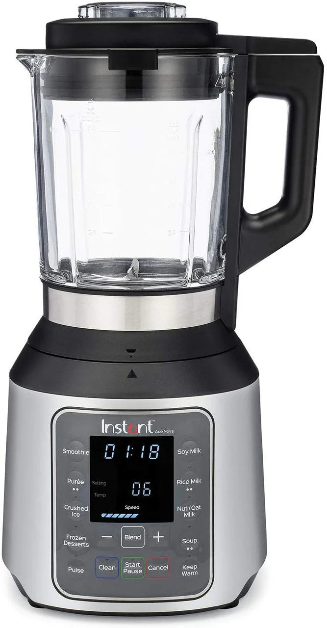 Instant Ace Nova Cooking Blender, Hot and Cold, 9 One Touch Programs, 54 Oz, 1000W