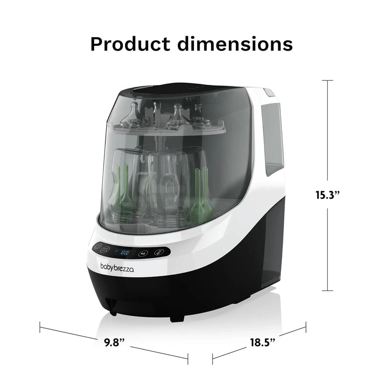 Baby Bottle Washer Pro - Bottle Washer, Sterilizer + Dryer - All in One Machine Cleans Bottles, Pump Parts, & Sippy Cups - Replaces Hand Washing