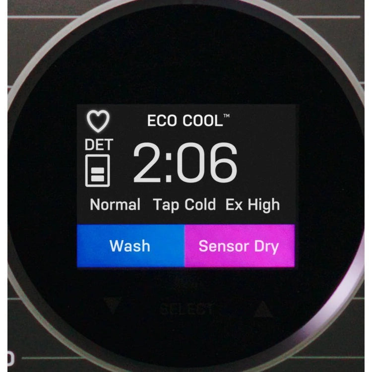 Profile 4.8 Cu. Ft.. Ultrafast Combo Washer Dryer with Ventless Heat Pump Technology in Carbon Graphite