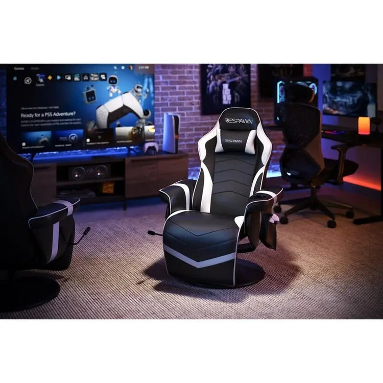 Gaming Recliner - Reclining Chair with Footrest