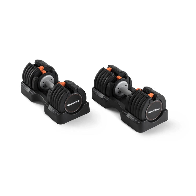 Nordictrack 55 Lb. Select-a-Weight Dumbbell Set