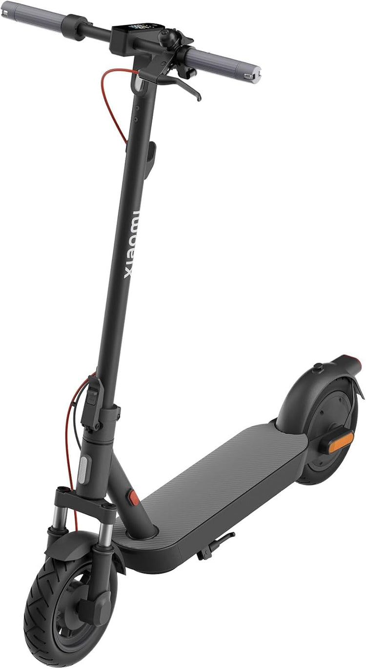 Xiaomi E-Scooter with German Road Legal (Max 20 Km/H, up to 70 Km Range & 25 Percent Incline, Pneumatic Tyres, Dual Brakes, Display, Aluminium Body