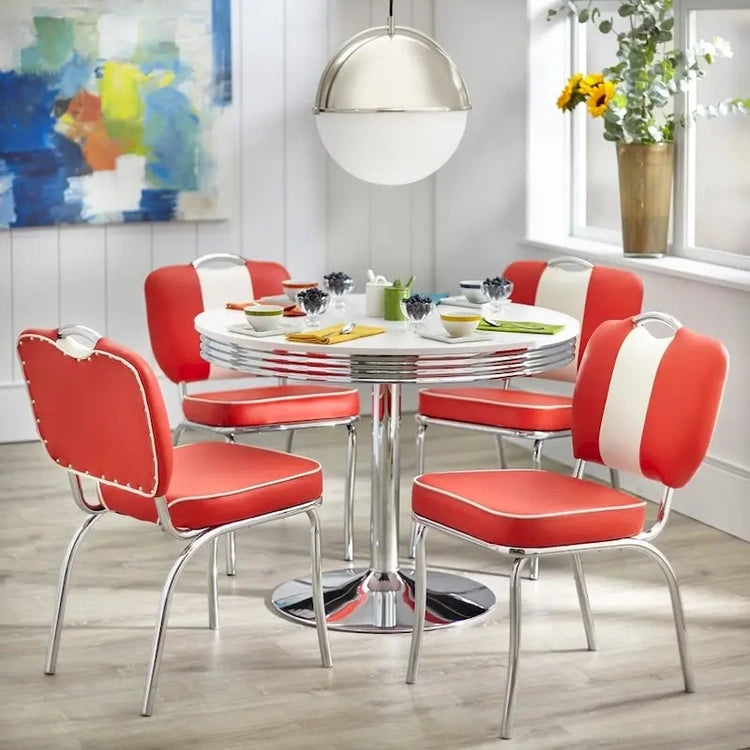 Simple Living Raleigh Retro 5-Piece Dining Set