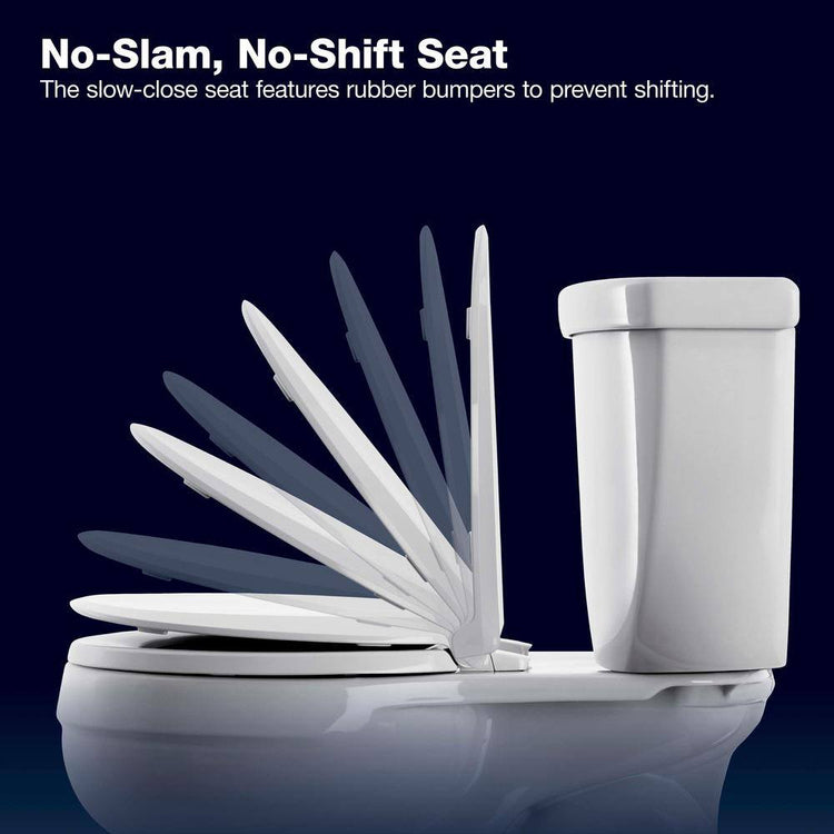 Kohler Extra Tall Highline Arc Complete Solution 2-Piece 1.28 Gpf Single Flush Elongated Toilet in White (Seat Included) 78305-0