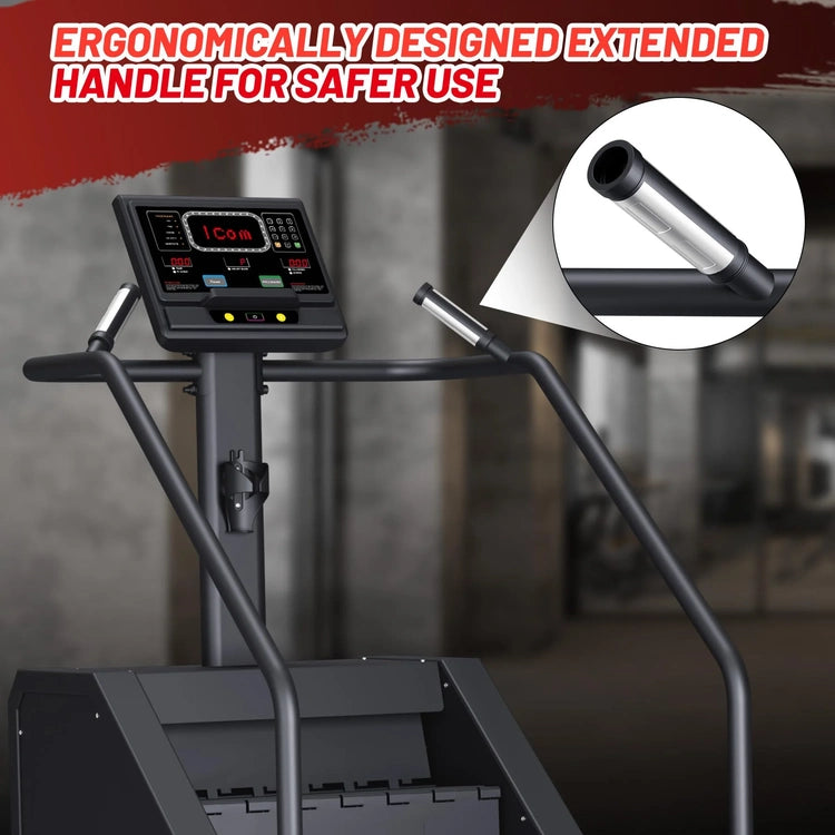 Stepper Machine, Stair Stepper with LED Screen, Commercial Grade Stair Climber, Fitness Equipment with 15 Resistance Levels, 451LBS