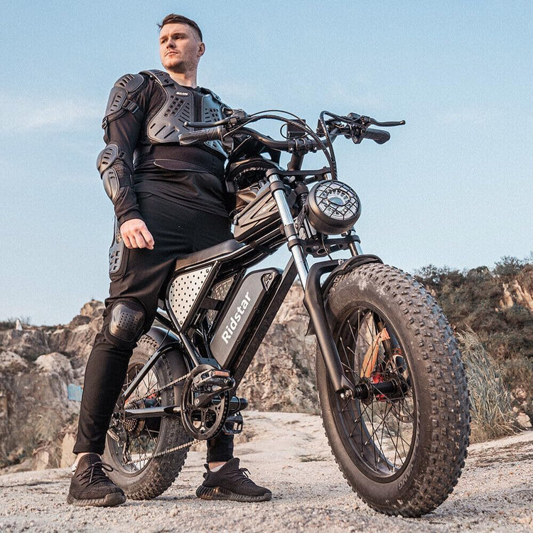 Electric Bike Q20,2000W, 37Mph, 20" Fat Tires