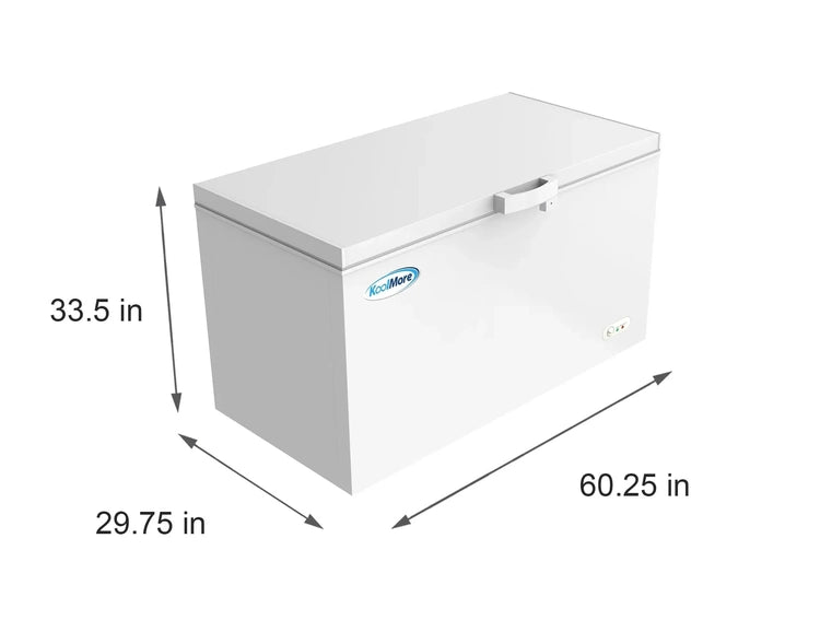 60 In. Commercial Chest Freezer 16 Cu. Ft