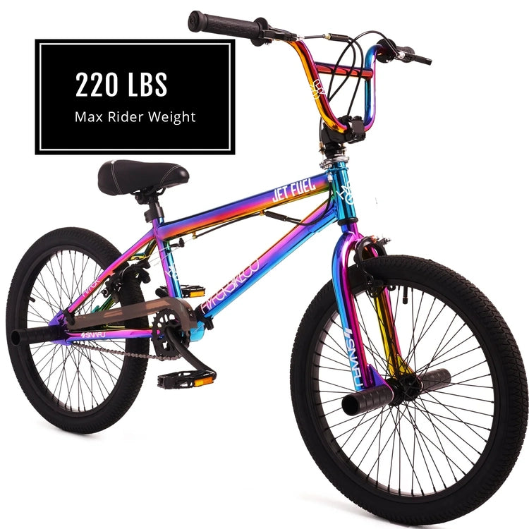 Hyper Bicycles 20'' Jet Fuel Bmx Bike for Kids, Recommended Ages 8 to 13 Years Old