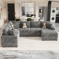 Sectional Sofa Pull-Out Sofa Bed Sleeper